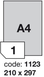  Fényes Átlátszó Tintasugaras Öntapadós Fólia A4 méretű (10 ív) (ORE-61123)