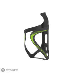 Lezyne Suport bidon Lezyne Carbon Team Cage UD, negru/verde ()