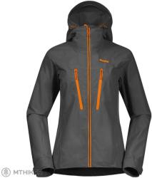 Bergans of Norway Jachetă damă Bergans Cecilie Mountain Softshell, Solid Dark Grey/Cloudberry Yellow (M)
