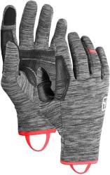 ORTOVOX Mănuși fleece damă ORTOVOX, black steel/blend (L)