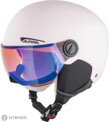 Alpina Cască copii ALPINA ZUPO VISOR Q-LITE, roz mat (L (54-58 cm))