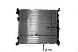 MAHLE Radiator, racire motor MAHLE BEHR CR 1906 000S (CR 1906 000S)