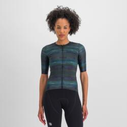 Sportful Tricou damă Sportful GLITCH BOMBER, multicolor black (M)