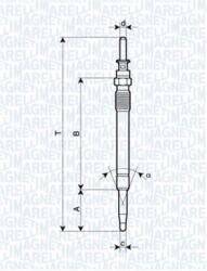 Magneti Marelli Bujie incandescenta MAGNETI MARELLI 062900078304 (062900078304)