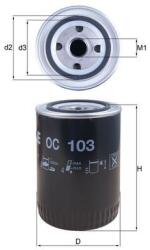 MAHLE Filtru ulei MAHLE OC 103 (OC 103)