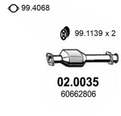 ASSO Catalizator ASSO 02.0035 (02.0035)