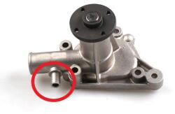 HEPU Pompă de apă, răcire motor HEPU P080 (P080)