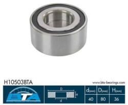 BTA Set rulment roata BTA H10503BTA (H10503BTA) - automobilus