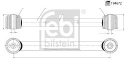 Febi Bilstein Brat, suspensie roata FEBI BILSTEIN 194672 (194672) - automobilus
