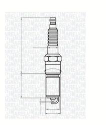 Magneti Marelli Bujie MAGNETI MARELLI 062000787304 (062000787304) Bujie