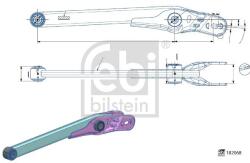 Febi Bilstein Brat, suspensie roata FEBI BILSTEIN 182068 (182068) - automobilus