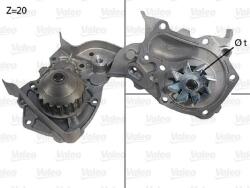 VALEO Pompă de apă, răcire motor VALEO 506564 (506564)