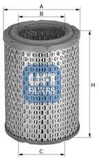 UFI Filtru aer UFI 27.817. 00 (27.817.00)