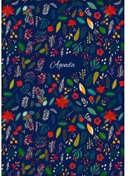 Dayliner Naptár, tervező, A5, heti, DAYLINER, "Colors", Folk (NCA5HFU) - jatekotthon