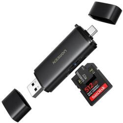UGREEN Czytnik kart USB-C/USB-A 2w1 Ugreen CM803, SD+TF 312MB/s (65024) - jatekotthon