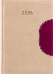 Dayliner Naptár, tervező, B5, heti, DAYLINER "Memphis", bézs-padlizsán (NMB5BPU) - jatekotthon