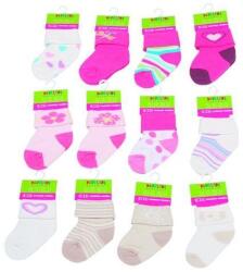 Pidilidi Baba zokni lányok 12 csomag (0-6m), pidilidi, pd500, lány - 0-6m | 0-6m méret