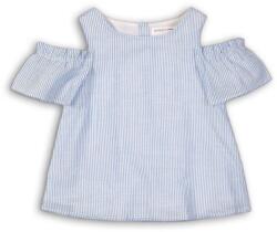 Minoti Lány pamut blúz, Minoti, Hortenzia 11, kék - 98/104 | 3/4év méret