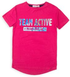 Minoti Lány póló rövid ujjú, sport, minoti, félelmetes 3, rózsaszín - 104/110 | 4/5év méret