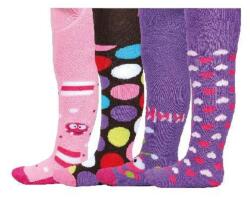 Bugga Harisnya lányok Terry, Bugga, PD552, Mix, csak teljes csomagolást rendelhet 4 darab - 74/80 | 9-12m méret
