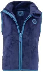 Pidilidi gyermek szőrmés mellény állógallérral, Pidilidi, PD1140-35, sötétkék - 152 | 12év méret