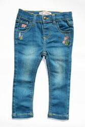 Minoti Lány farmer nadrágja, hímzett, minoti, erdő 12, lány - 68/80 | 6-12m méret