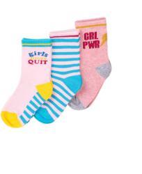 Minoti Lány zokni 3 csomag, Minoti, KG SOCK 28, lány - 110/116 | 5/6év méret