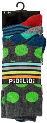 Pidilidi Fiúk zokni - 3 csomag, pidilidi, pd0129, gyerek - 35-37 méret
