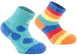 Pidilidi FLUFFY fiú zokni csúszásgátlóval - 2 csomag, Pidilidi, PD0148-02, fiú - 2-3y méret