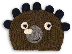 Minoti Caps Téli fiú, Minoti, Wheelie 13, Khaki - 68/80 | 6-12m méret