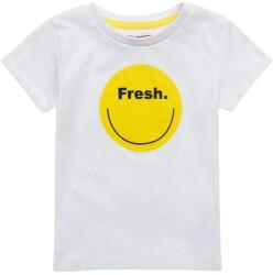 Minoti Fiúk rövid ujjú póló, Minoti, 9TROLL 2, fehér - 80/86 | 12-18m méret