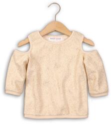 Minoti Blúz lányoknak csupasz vállakkal, Minoti, SHIMMER 5, bézs színű - 98/104 | 3/4év méret