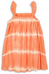 Minoti Lány pamut ruha, Minoti, Hyper 3, narancssárga - 122/128 | 7/8év méret