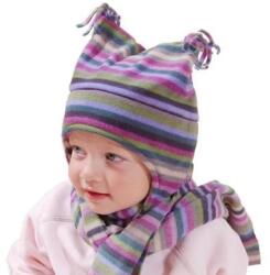 Bugga sapka és sál, bugga, pd619, lány - 98 | 3év méret