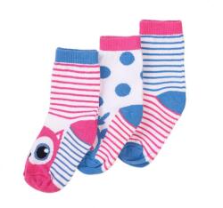 Minoti Lány zokni 3 csomag, Minoti, TG SOCK 25, lány - 80/92 | 1/2év méret