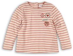 Minoti Póló lány pamut hosszú ujjú, minoti, utazás 7, rózsaszín - 68/80 | 6-12m méret