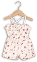 Minoti Lányok nyári overallja, Minoti, DITSY 12, krémszínű - 110/116 | 5/6év méret
