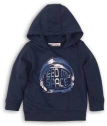 Minoti Fiú kapucnis pulóver, Minoti, TB FLEECE HOODY 1, sötétkék - 68/80 | 6-12m méret