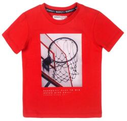 Minoti Fiú rövid ujjú póló, Minoti, Rspt 6, piros - 110/116 | 5/6év méret