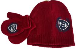 Bugga lány kalapja, bugga, pd376, piros - 3/5let | 3/5év méret