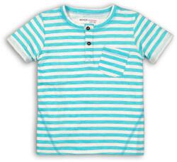 Minoti Fiúk shirt rövid ujjú, minoti, eco 7, kék - 68/80 | 6-12m méret