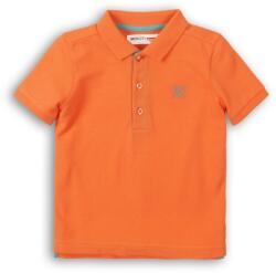 Minoti Fiúk polo póló rövid ujjú, minoti, 1polo 6, narancssárga - 80/86 | 12-18m méret