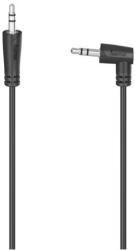 Hama Cablu audio Jack 3.5 mm HAMA 205286, 1.5m, 90 grade (Negru) (Hama 205286)