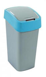 Keter Billenős szelektív hulladékgyűjtő, műanyag, 45 l, CURVER, kék/szürke (UCF04) - fapadospatron