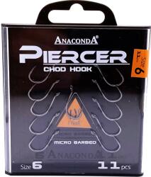Anaconda Piercer ChodHook mikroszakállas / méret 6 / 11db (2400306)