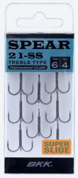 BKK Spear-21 Ss Hármashorog 10# 8db/csomag (BKET6-118)