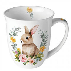 Ambiente Cute Easter rabbit porcelánbögre 0, 4l (28419755)