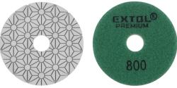Extol Premium gyémánt csiszolókorong/polírkorong, tépőzáras, 100mm, P800 (8803097)