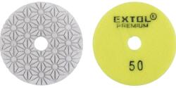 Extol Premium gyémánt csiszolókorong/polírkorong, tépőzáras, 100mm, P50 (8803090) (8803090)
