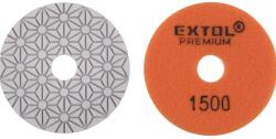 Extol Premium gyémánt csiszolókorong/polírkorong, tépőzáras, 100mm, P1500 (8803098) (8803098)